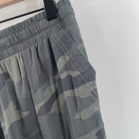 SANCTUARY Jogger Pants Size Small Camo Camouflage Green Elastic Waist Casual - Picture 8 of 13